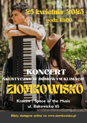 BILETY (PRZEDSPRZEDAŻ) - Koncert ZIOMKOWISKO w Space of Music KRAKÓW